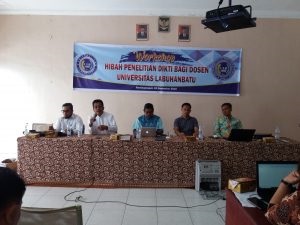 Workshop Penulisan Proposal Penelitian Hibah DIKTI Bagi Dosen Universitas Labuhanbatu