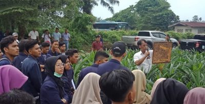 Mahasiswa ULB Kunjungan Kebun Bangun Bandar PT. Socfin Indonesia