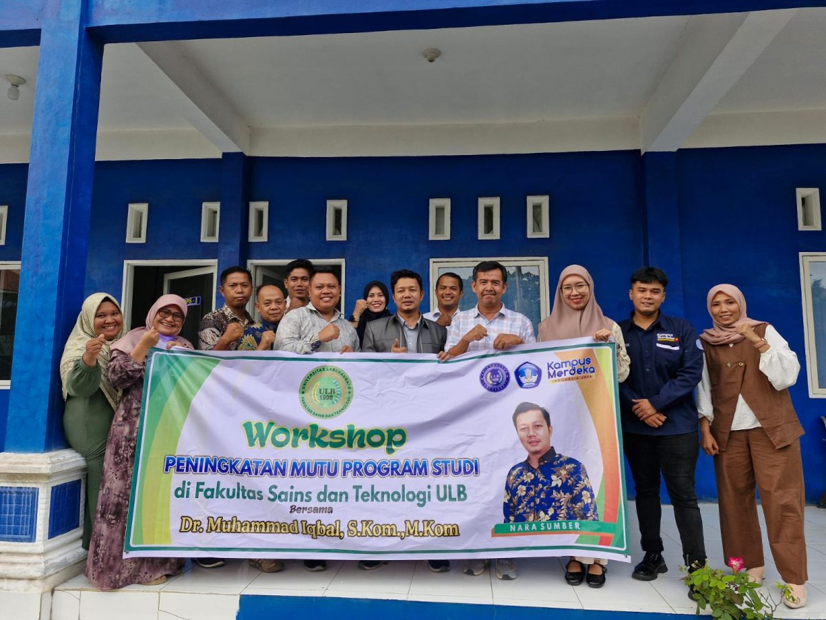 FST ULB Melaksanakan Workshop Peningkatan Mutu Program Studi di Lingkungan Fakultas Sains dan Teknologi