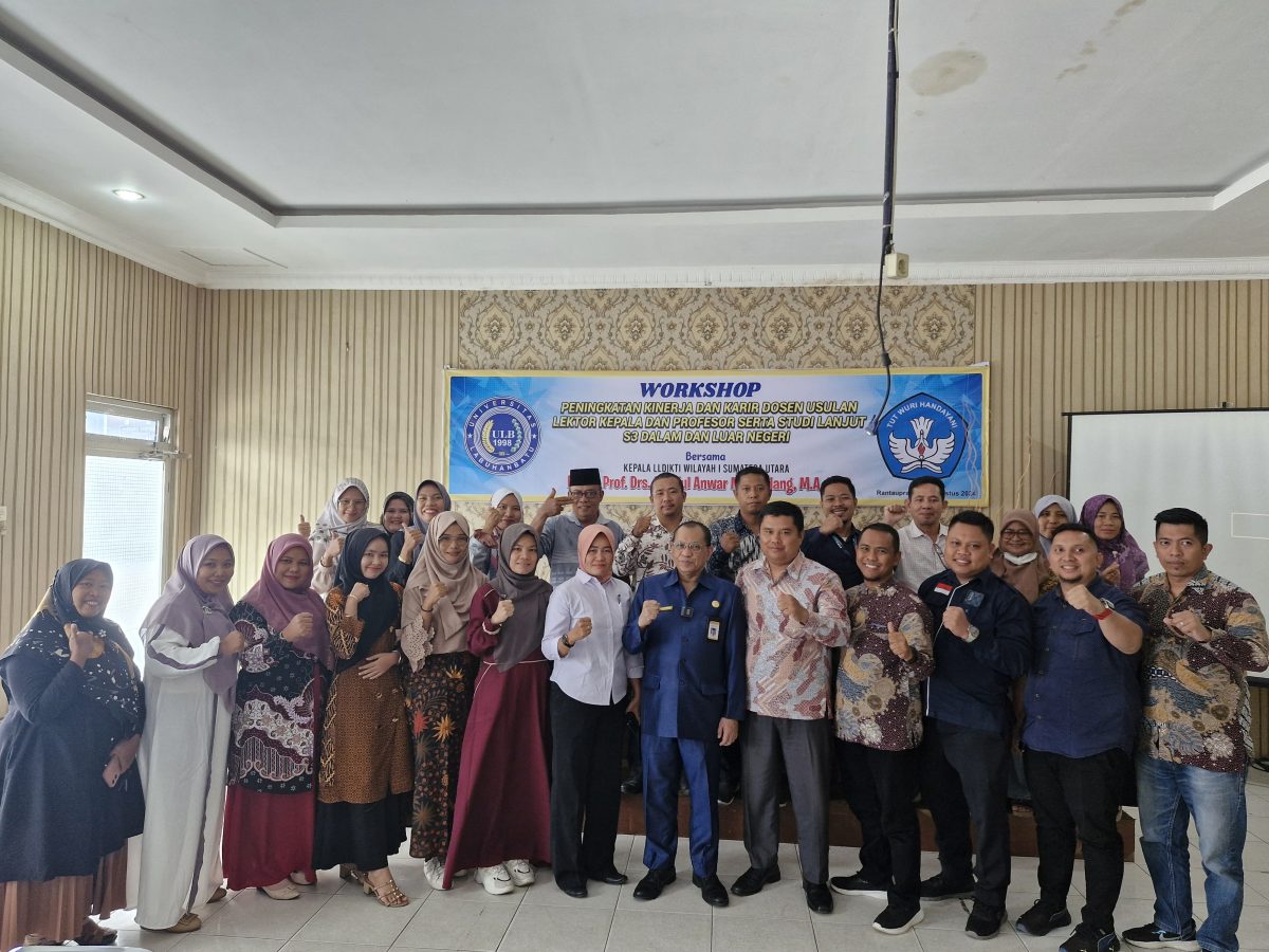 Workshop Peningkatan Kinerja dan Karir Dosen, Usulan Lektor Kepala dan Profesor, Serta Studi Lanjut S3 Dalam dan Luar Negeri