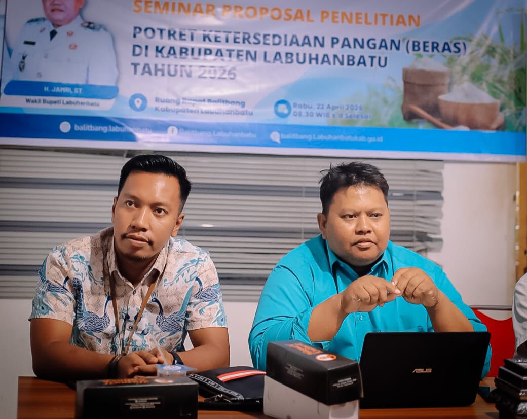 Balitbang Labuhanbatu Gandeng Akademisi ULB Petakan Ketersediaan Beras 2026