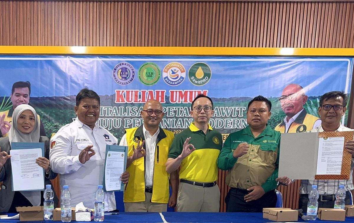 FST ULB Gelar Kuliah Umum “Digitalisasi Petani Sawit”, Dorong Transformasi Pertanian Modern Berbasis Teknologi