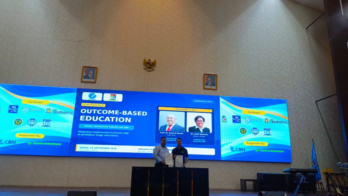 Fakultas Sains dan Teknologi Universitas Labuhanbatu Perkuat Sinergi Pendidikan IT lewat Rakorprov APTIKOM Sumut 2026